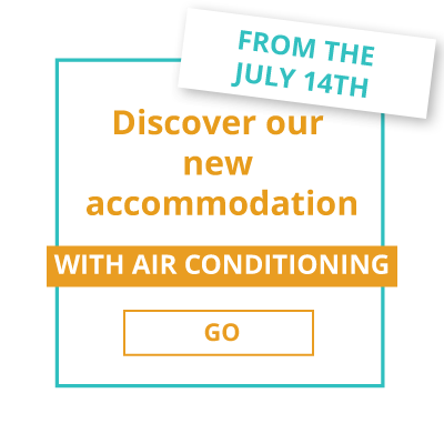 New accommodation with air conditioning